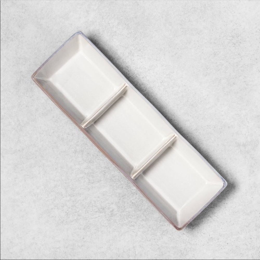 Hearth and hand divided serving tray
